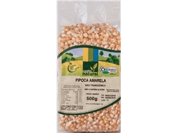 Milho de Pipoca Amarela Orgnico 500g a granel